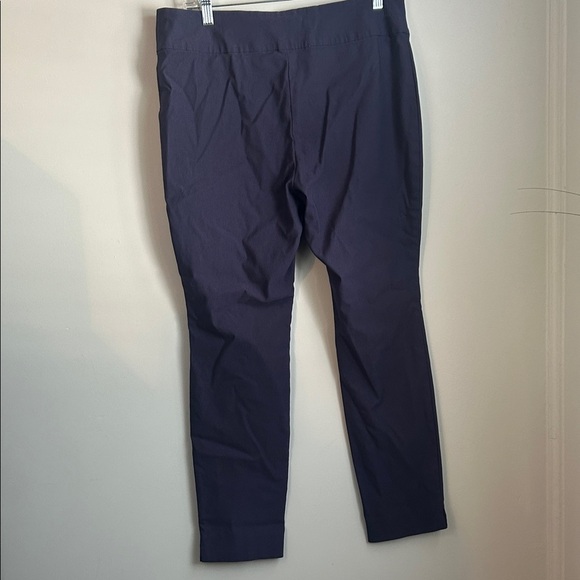 NIC+ZOE Rich Purple Pants 75%Rayon , 21%Nylon , 3% Spandex, Size 14 - Picture 3 of 6